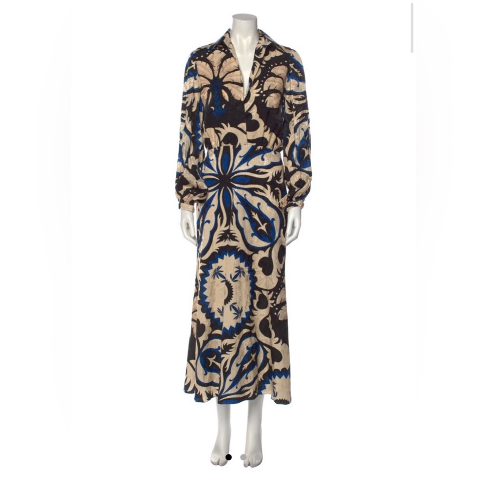 Johanna Ortiz print dress xs 2